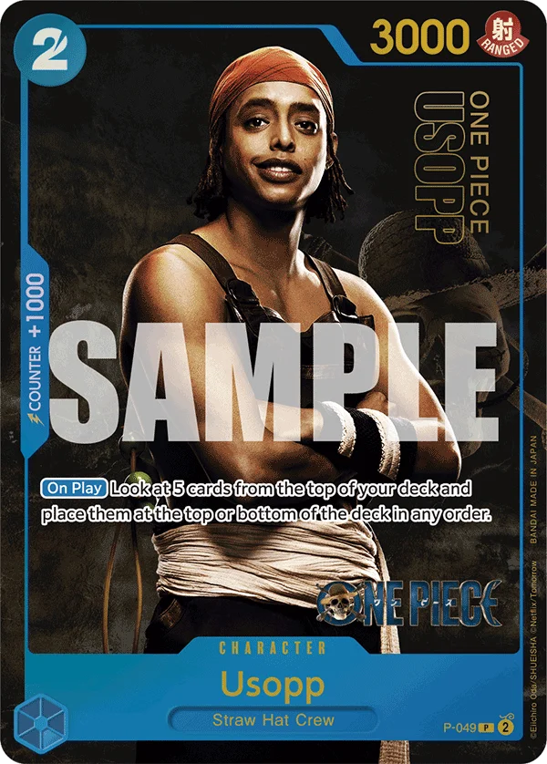 Usopp, One Piece Promotion Cards P-049