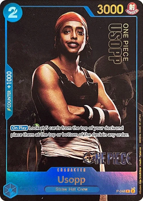 Usopp, One Piece Promotion Cards P-049