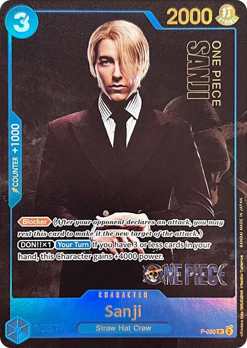 Sanji, One Piece Promotion Cards P-050