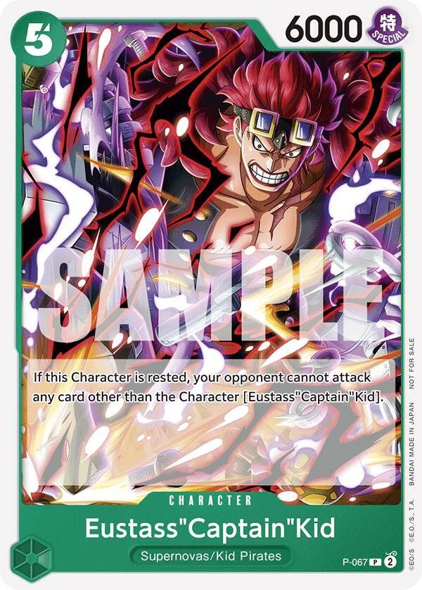 Eustass"Captain"Kid, One Piece Promotion Cards P-067