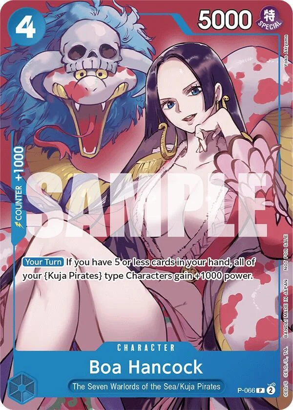 Boa Hancock, One Piece Promotion Cards P-066