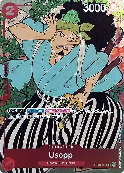 Usopp, One Piece Promotion Cards OP01-004