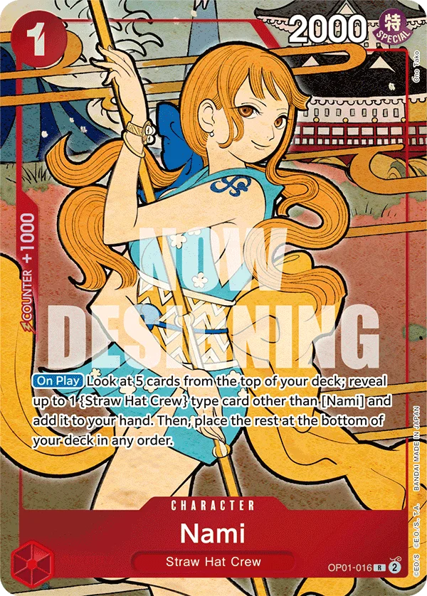 Nami, One Piece Promotion Cards OP01-016