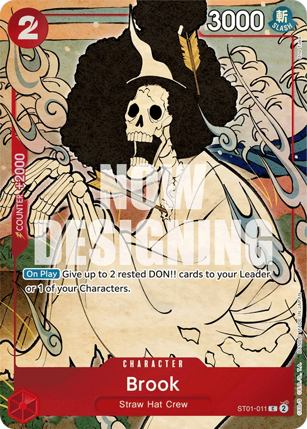 Brook, One Piece Promotion Cards ST01-011