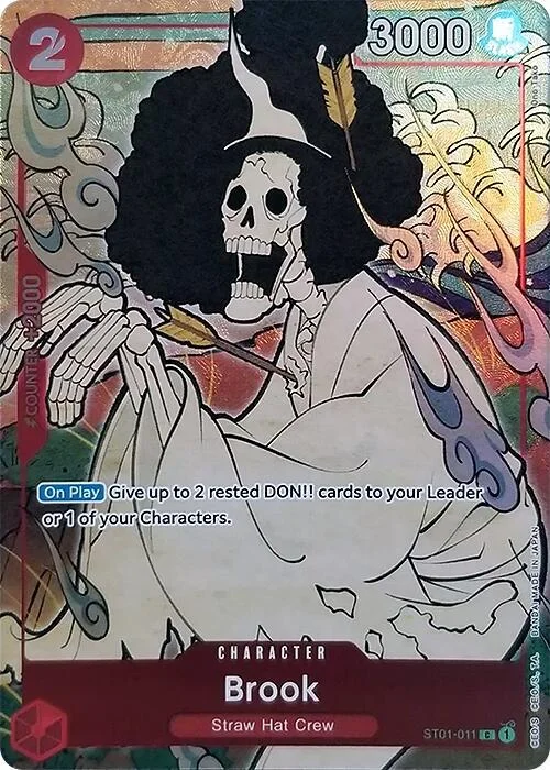 Brook, One Piece Promotion Cards ST01-011