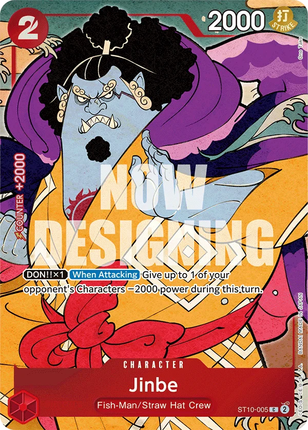 Jinbe, One Piece Promotion Cards ST10-005