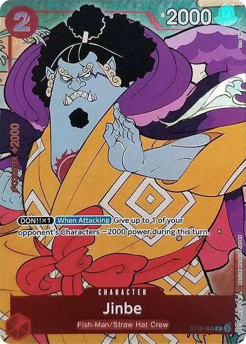Jinbe, One Piece Promotion Cards ST10-005