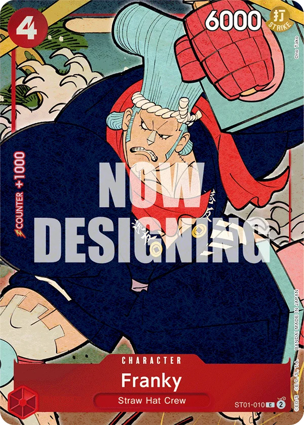 Franky, One Piece Promotion Cards ST01-010