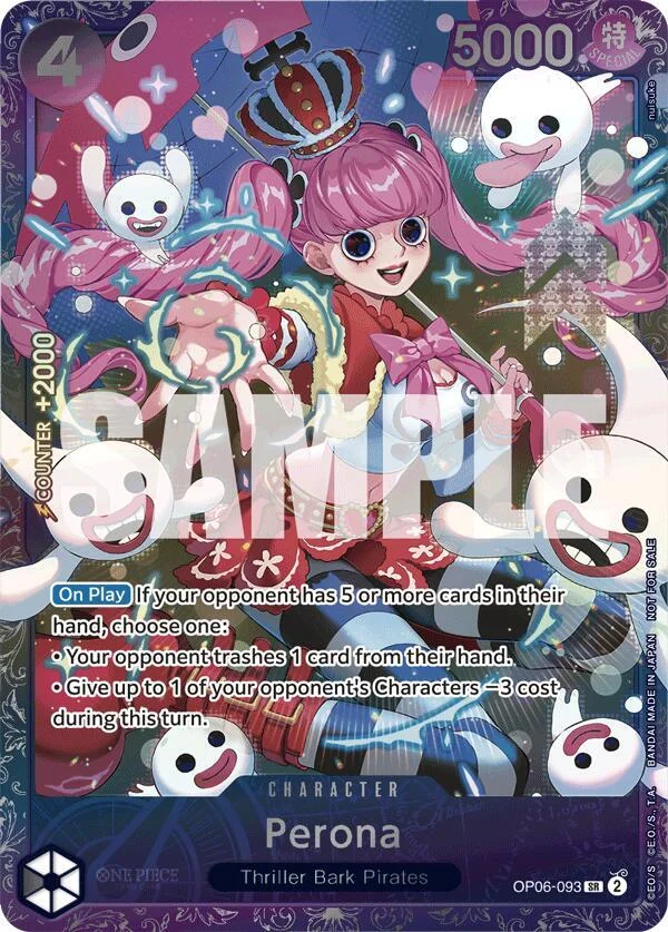 Perona, One Piece Promotion Cards OP06-093