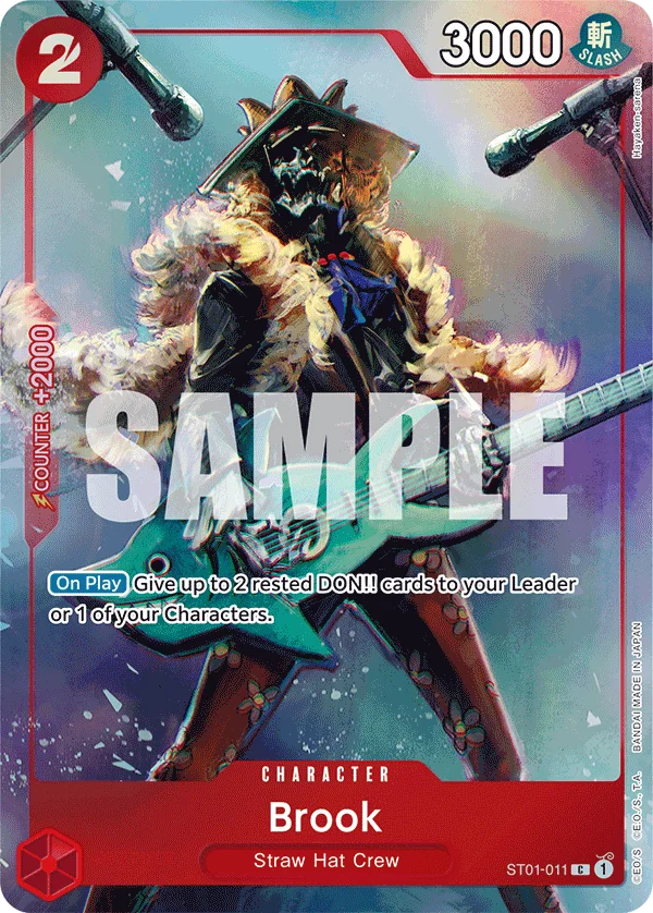 Brook, One Piece Promotion Cards ST01-011