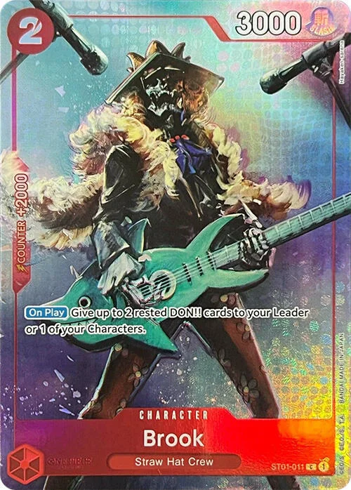 Brook, One Piece Promotion Cards ST01-011