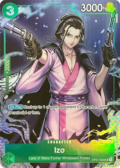 Izo, One Piece Promotion Cards OP01-033