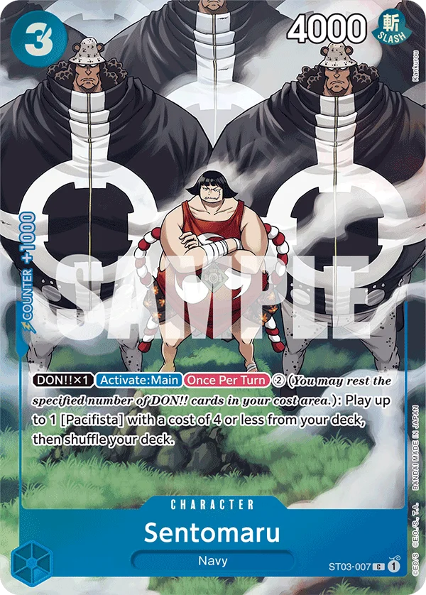 Sentomaru, One Piece Promotion Cards ST03-007