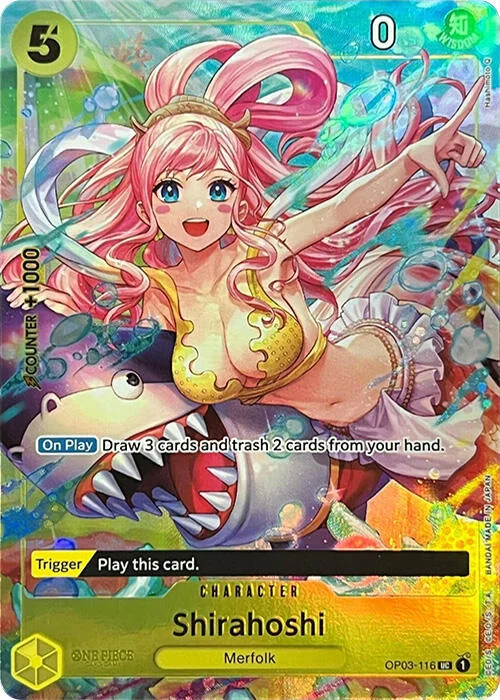 Shirahoshi, One Piece Promotion Cards OP03-116