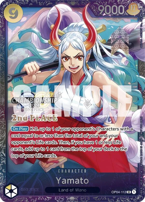 Yamato, One Piece Promotion Cards OP04-112