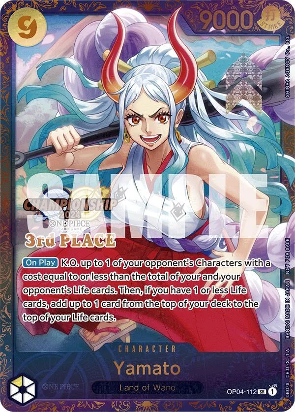 Yamato, One Piece Promotion Cards OP04-112