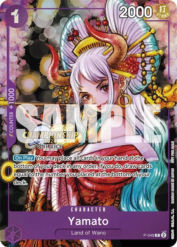 Yamato, One Piece Promotion Cards P-046