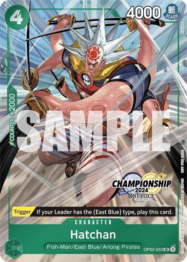 Hatchan, One Piece Promotion Cards OP03-033