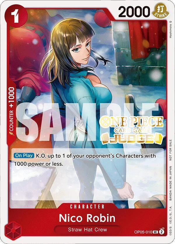 Nico Robin, One Piece Promotion Cards OP05-010
