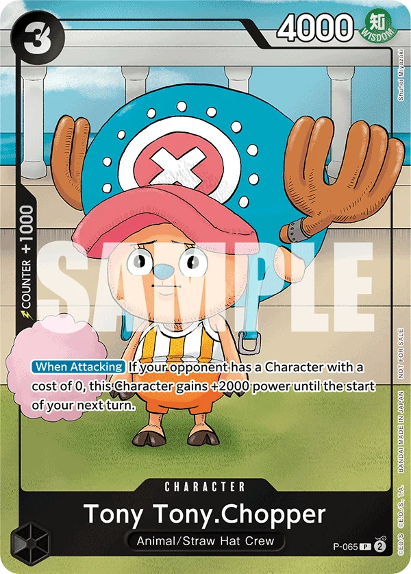 Tony Tony.Chopper, One Piece Promotion Cards P-065