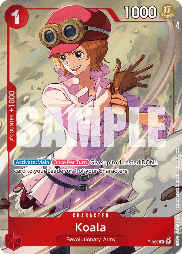 Koala, One Piece Promotion Cards P-069