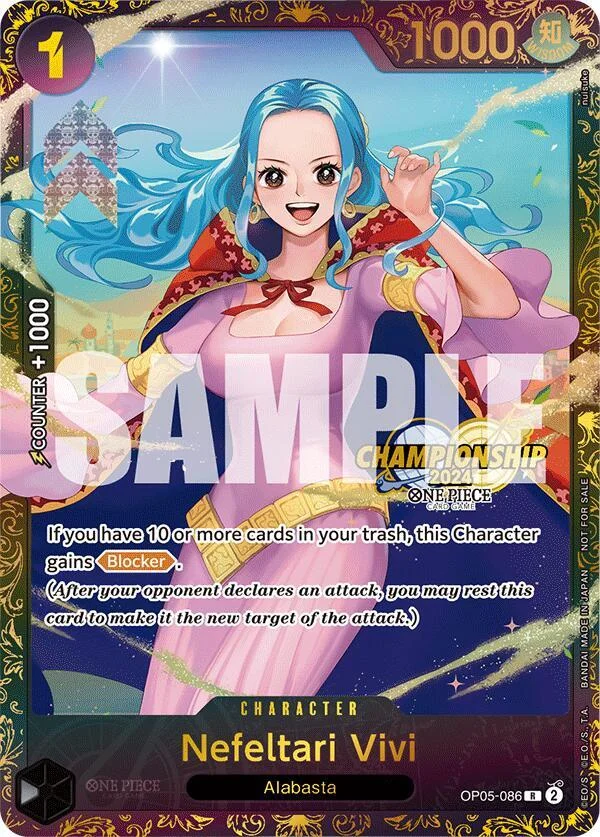 Nefeltari Vivi, One Piece Promotion Cards OP05-086