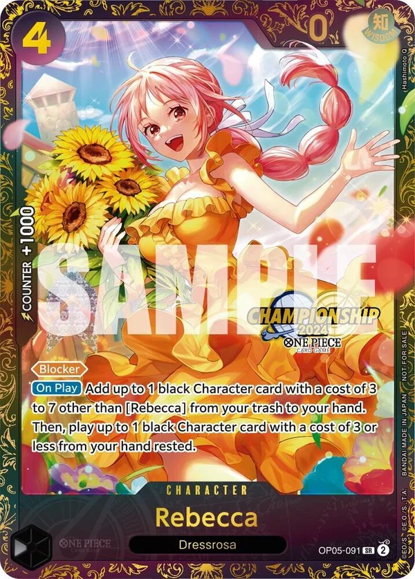 Rebecca, One Piece Promotion Cards OP05-091
