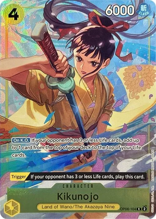 Kikunojo, One Piece Promotion Cards OP06-104