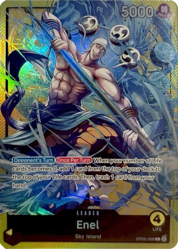 Enel, One Piece Promotion Cards OP05-098