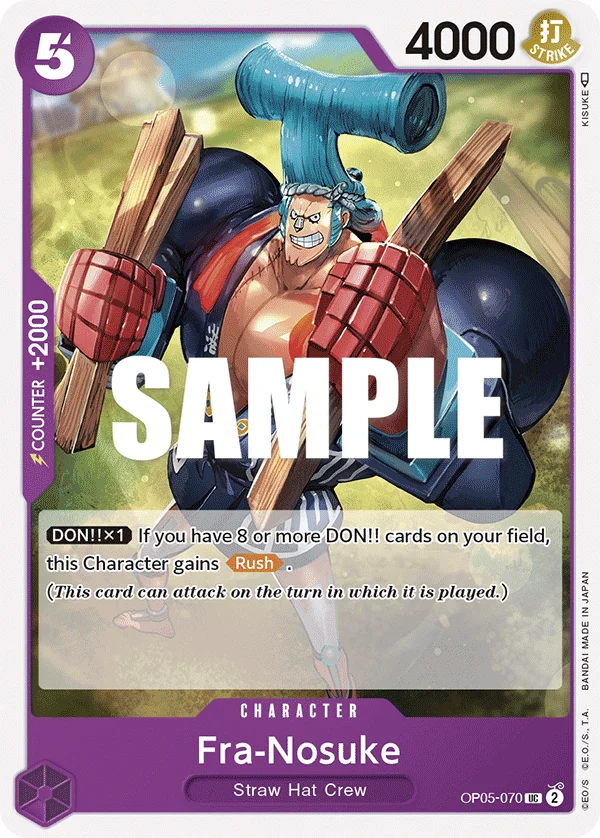 Fra-Nosuke, One Piece Promotion Cards OP05-070
