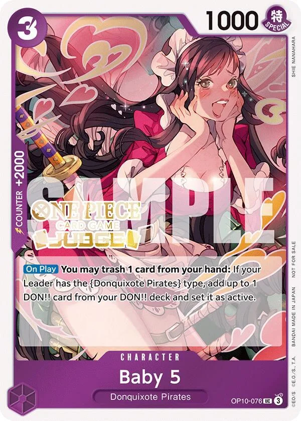 Baby 5, One Piece Promotion Cards OP10-076