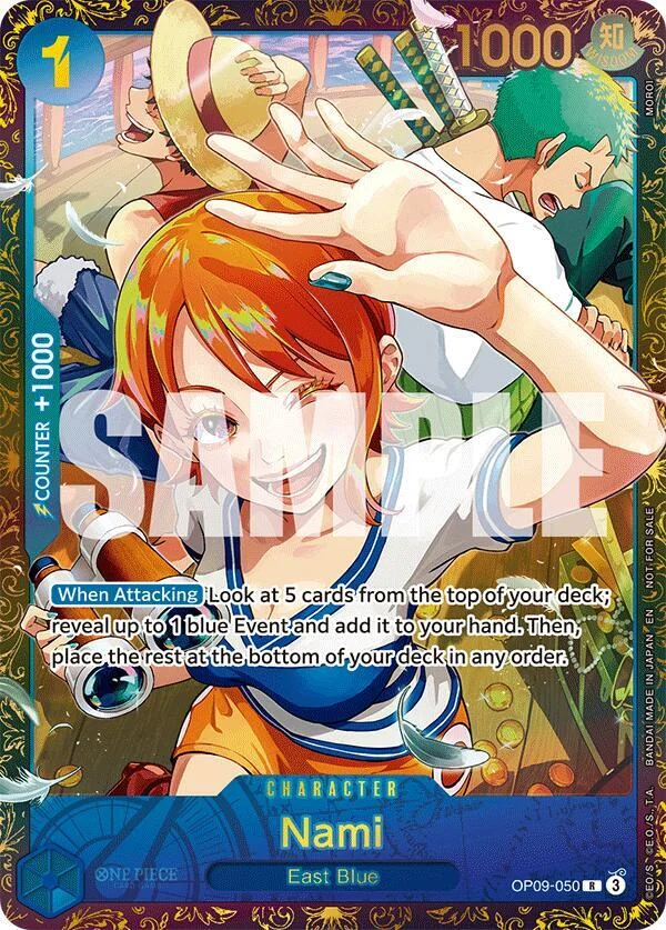 Nami, One Piece Promotion Cards OP09-050