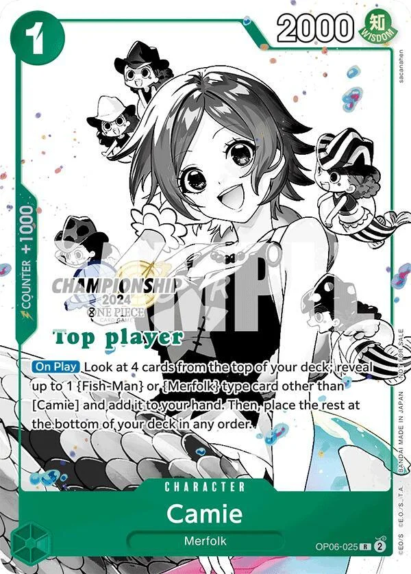Camie, One Piece Promotion Cards OP06-025