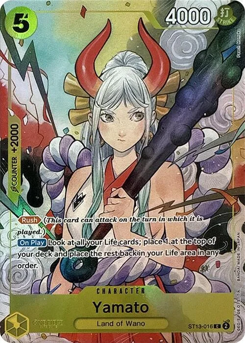 Yamato, One Piece Promotion Cards ST13-016