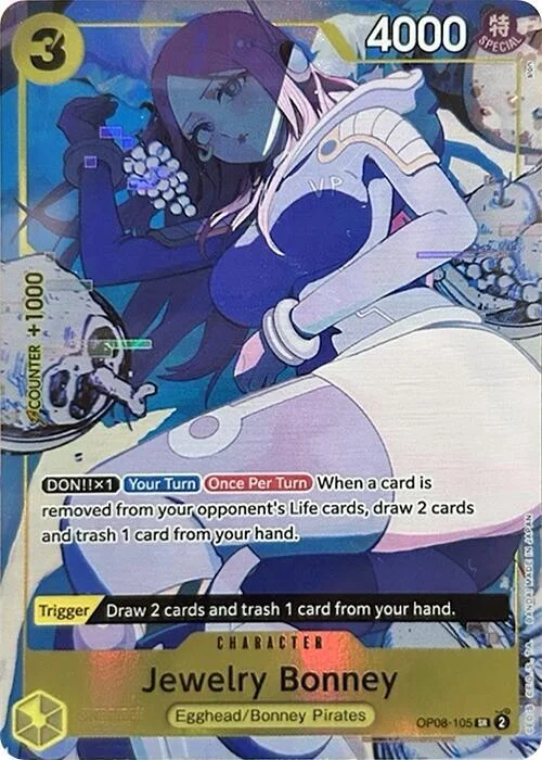 Jewelry Bonney, One Piece Promotion Cards OP08-105