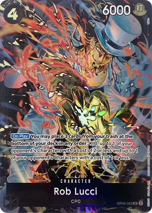 Rob Lucci, One Piece Promotion Cards OP05-093