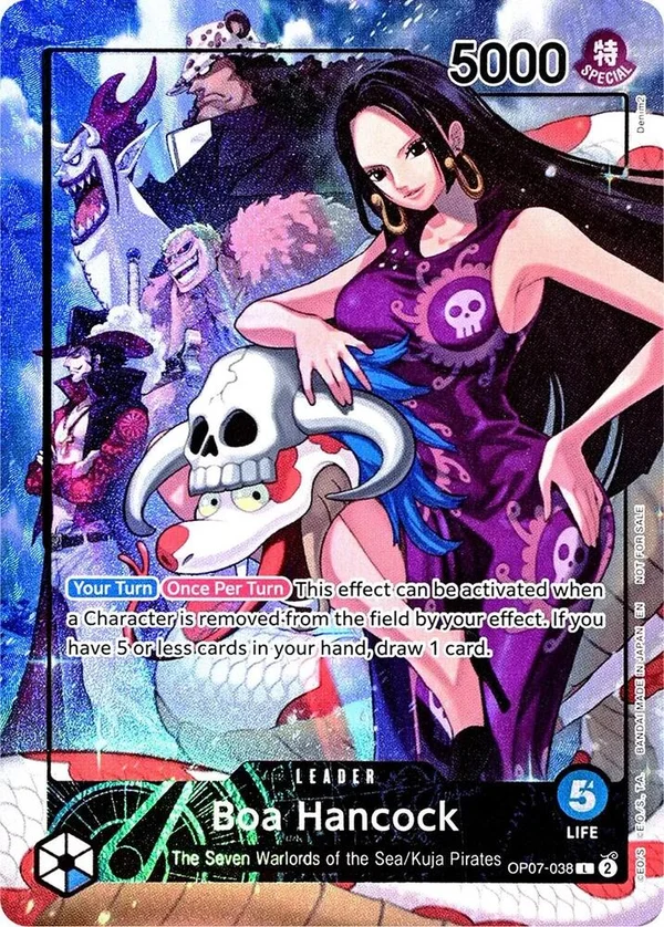 Boa Hancock, One Piece Promotion Cards OP07-038