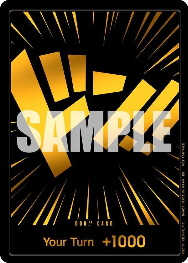 DON!! Card, One Piece Promotion Cards DON!!