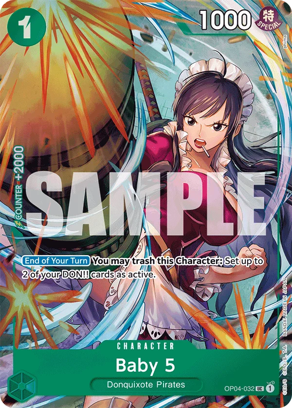 Baby 5, One Piece Promotion Cards OP04-032