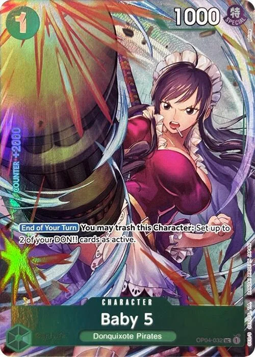 Baby 5, One Piece Promotion Cards OP04-032