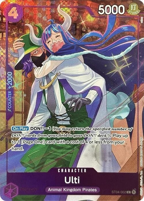 Ulti, One Piece Promotion Cards ST04-002