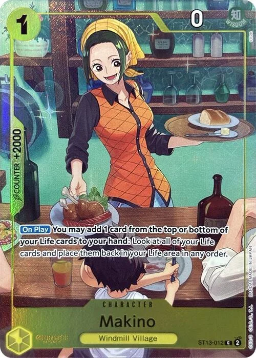 Makino, One Piece Promotion Cards ST13-012