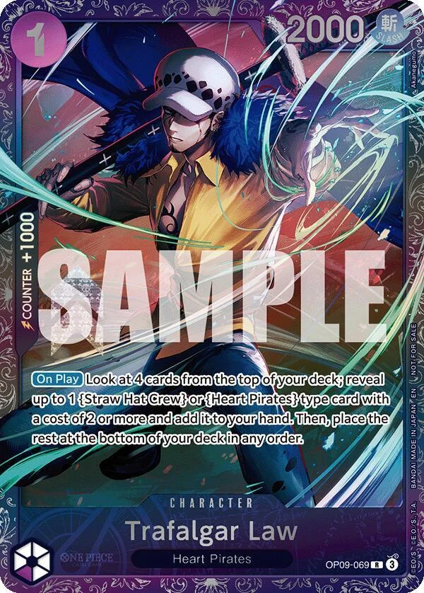 Trafalgar Law, One Piece Promotion Cards OP09-069