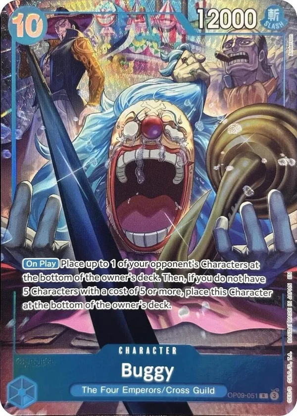 Buggy, One Piece Promotion Cards OP09-051