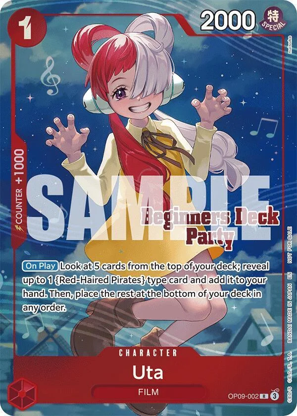 Uta, One Piece Promotion Cards OP09-002