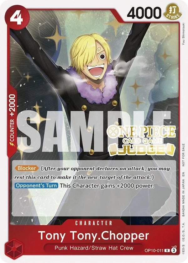 Tony Tony.Chopper, One Piece Promotion Cards OP10-011
