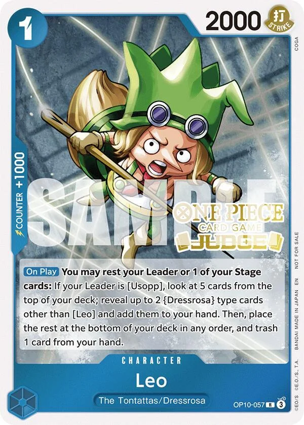 Leo, One Piece Promotion Cards OP10-057