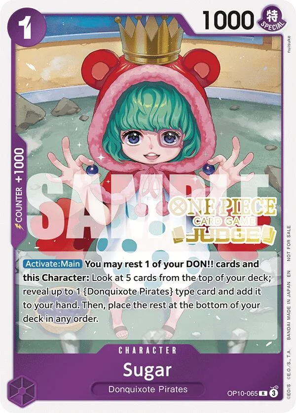 Sugar, One Piece Promotion Cards OP10-065