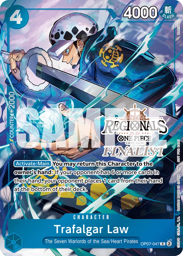 Trafalgar Law, One Piece Promotion Cards OP07-047