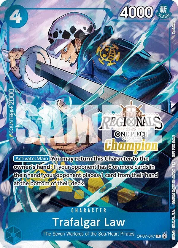 Trafalgar Law, One Piece Promotion Cards OP07-047